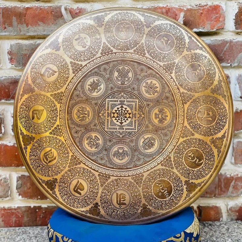 40 cm small tam tam gong for sound healing