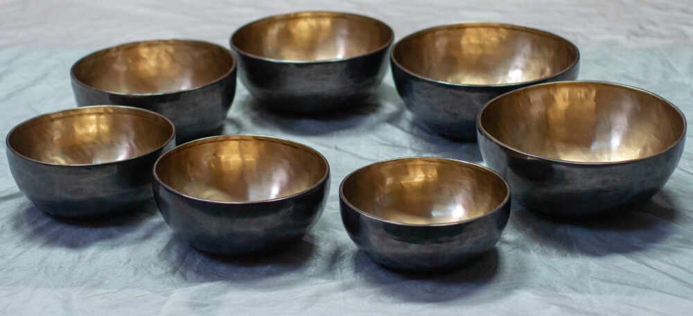 Singing Bowl Chakra Set- Meditation and Sound Healing Singing Bowls