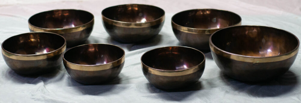 Singing Bowl Chakra Set- Meditation and Sound Healing Singing Bowls