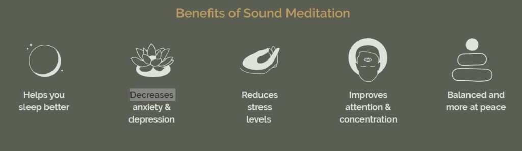 Benefits of sound bath meditation