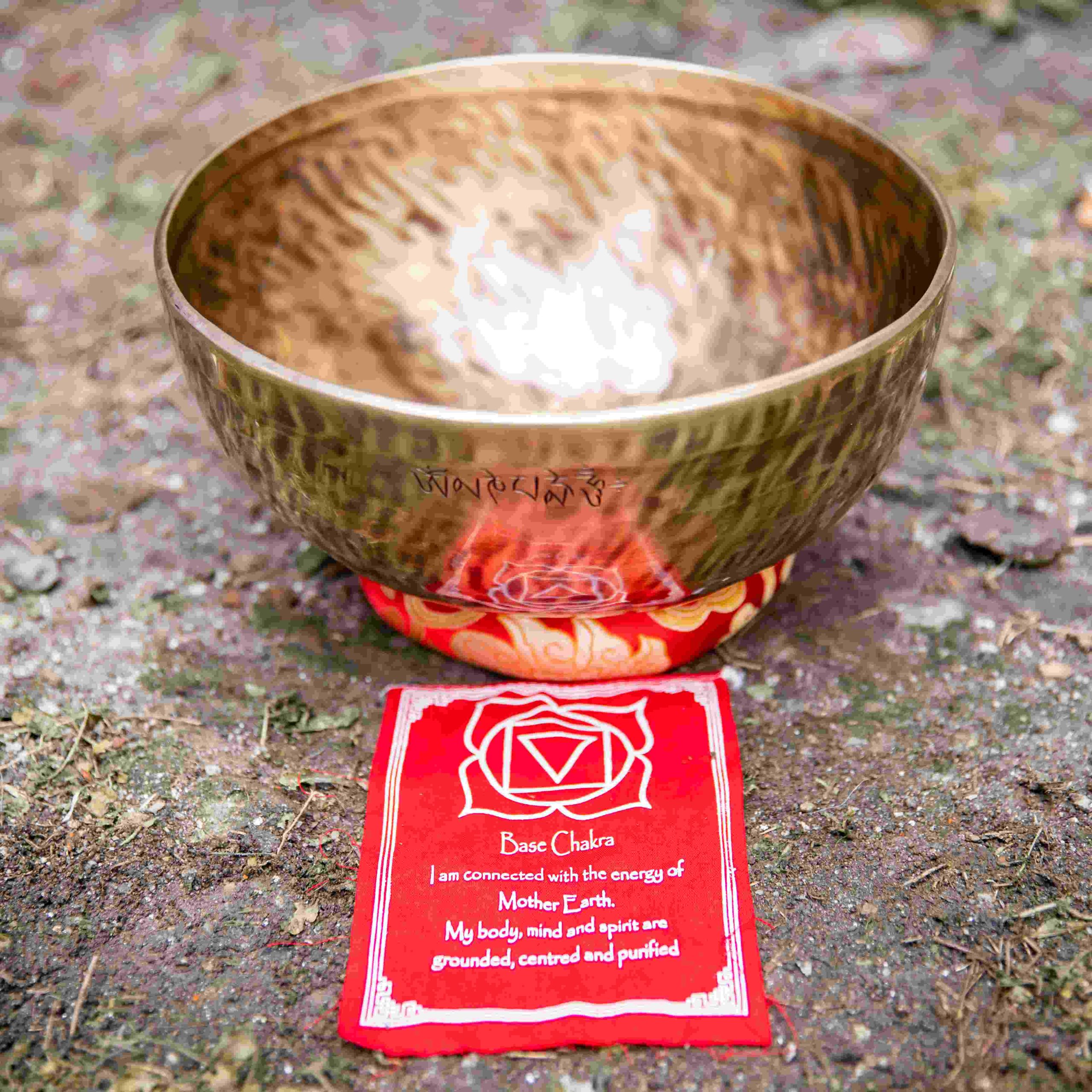 10 inches Root Chakra Healing Full Moon Singing Bowl